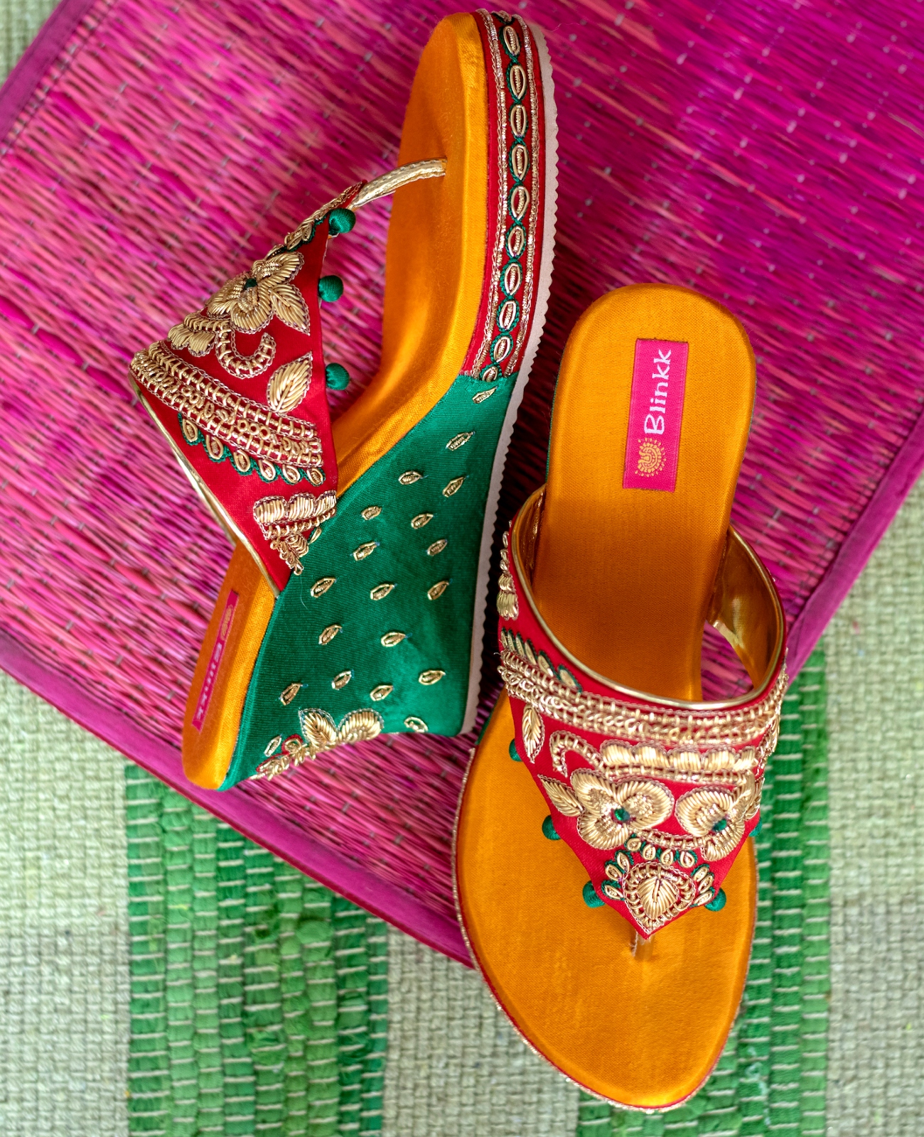 Rajasthani Slippers #1 Photograph by Lisl Dennis - Fine Art America