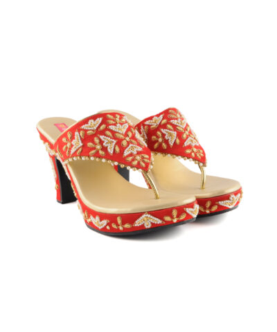 Red Bridal Stilettos