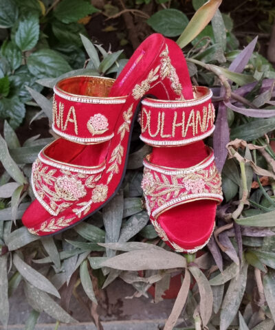 Dulhania Zardosi Stilettos