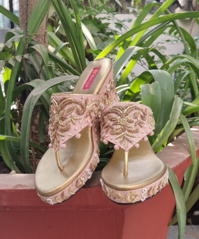 Pastel Zardosi Platforms