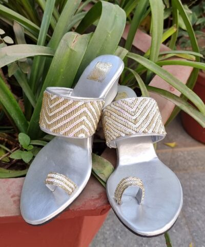Gold Silver Wedges