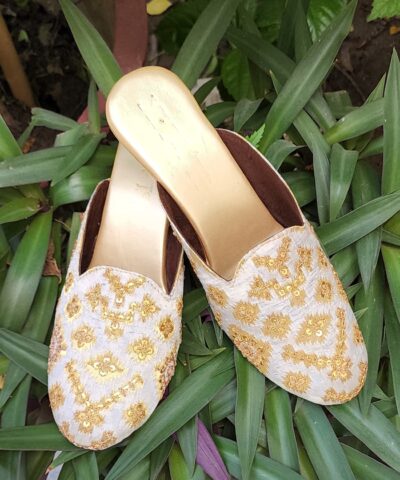 White Gold Marodi Slip On