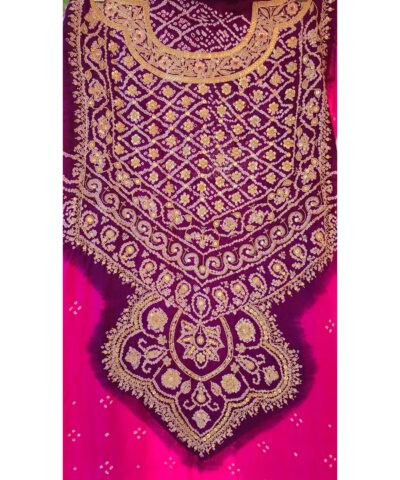 Pink Purple Aabha Kurta